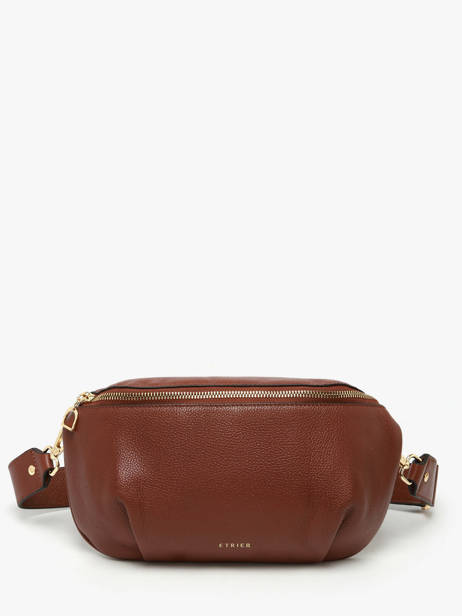 Belt Bag L Tradition Leder Etrier Bruin tradition ETRA022L